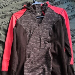 Active Life Activewear Women’s Zip-Up Workout Top in Black and Pink